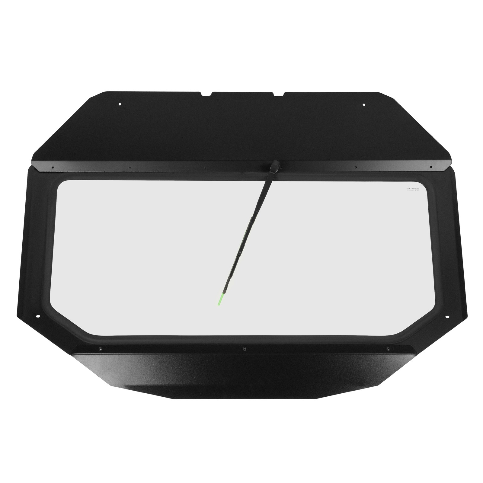 Glass Front Windshield w/ Wiper for Can-Am Maverick X3 DS Turbo 2017+ 18 19 ATV