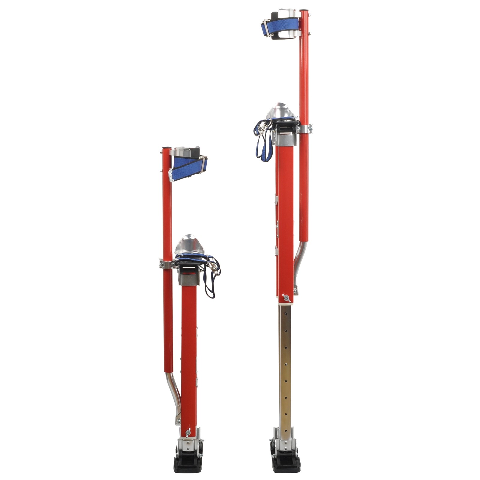 Drywall Stilts 24-40'' Red Inch Aluminum Tool Adjust For Painting Painter Taping