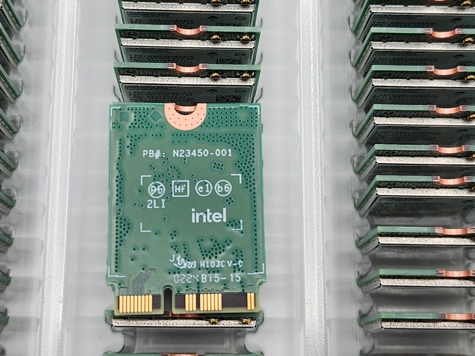 Intel Killer BE200 1750x & BT 5.4 for M.2. pcie for Intel Processors Single Pack