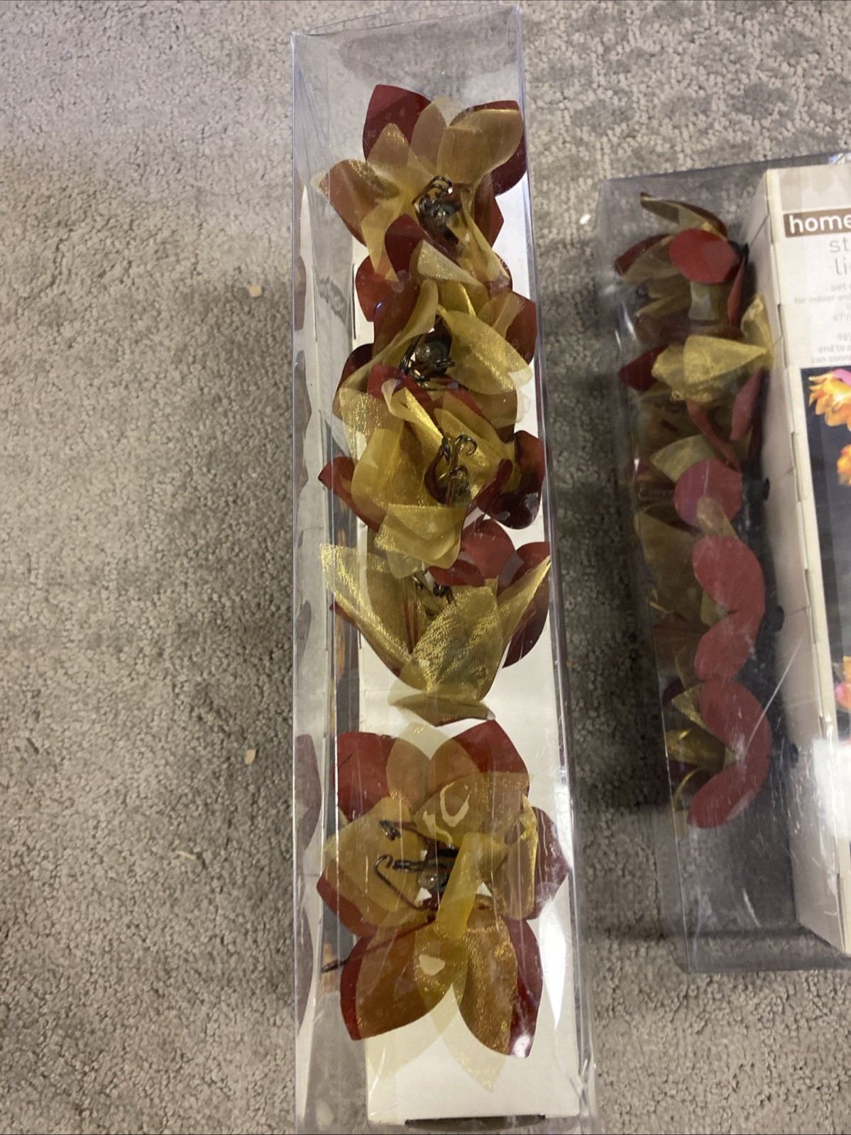 2 Sets Indoor-Outdoor Flower String Lights for Patio