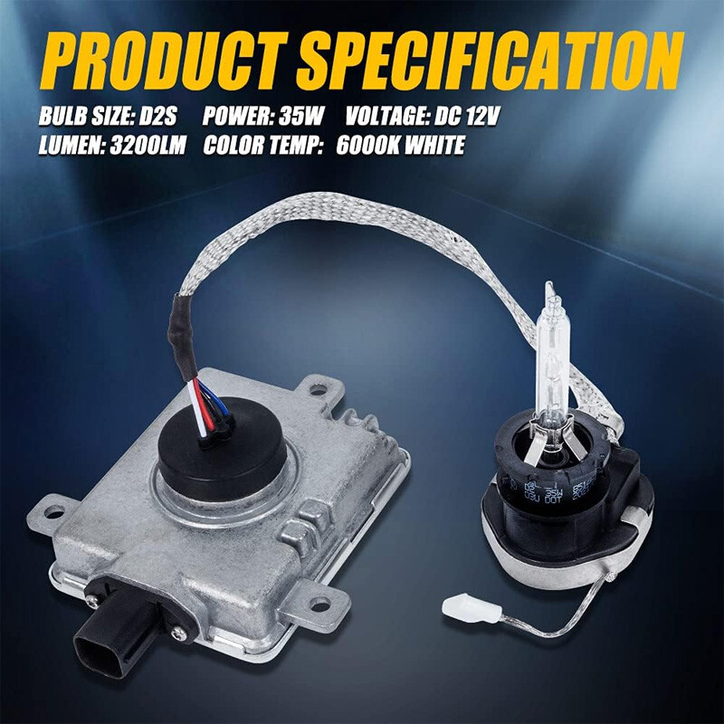 HID Xenon Ballast Igniter D2S Bulb For Mazda CX-5 2013-2014 / CX-9 2007-2012