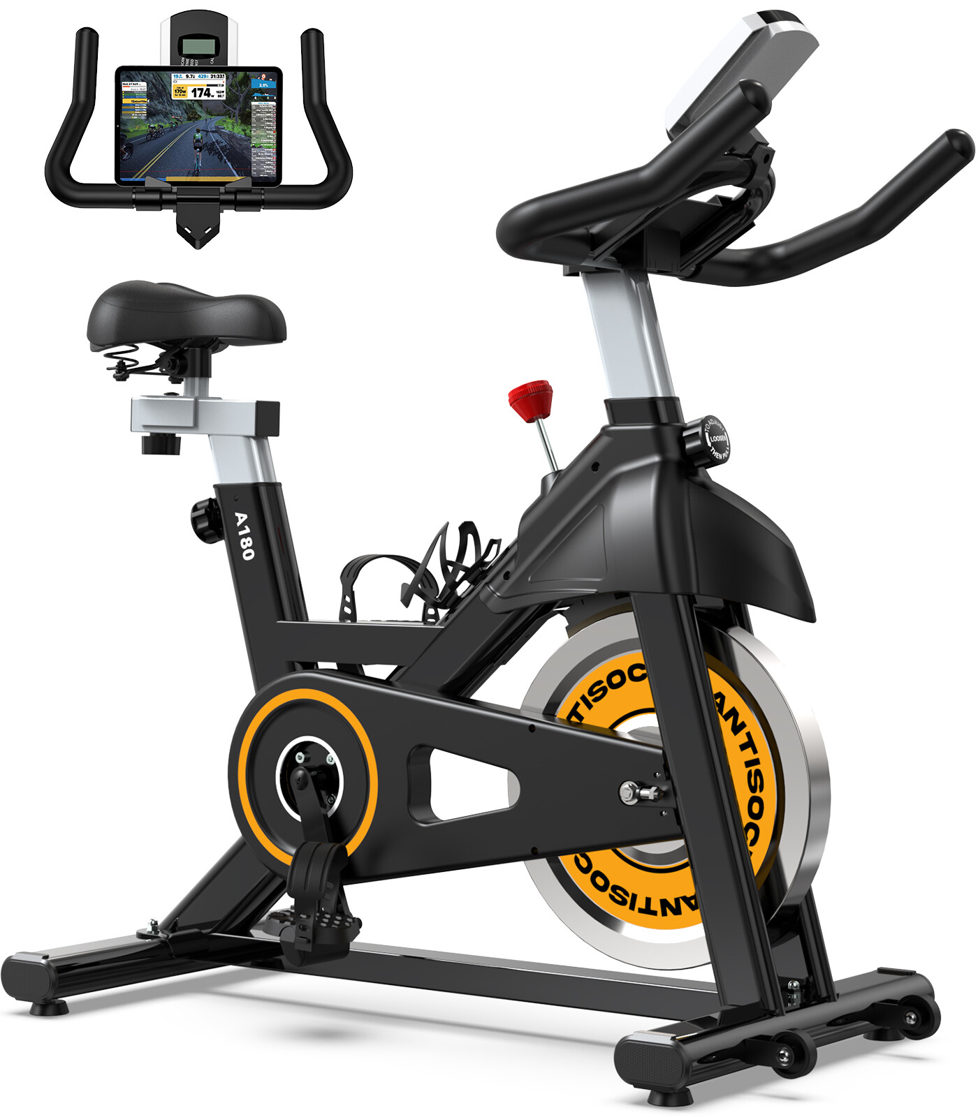 Indoor Cardio Workout Bike Stationary Bike Cycling Fitness Bike Exercise Bike