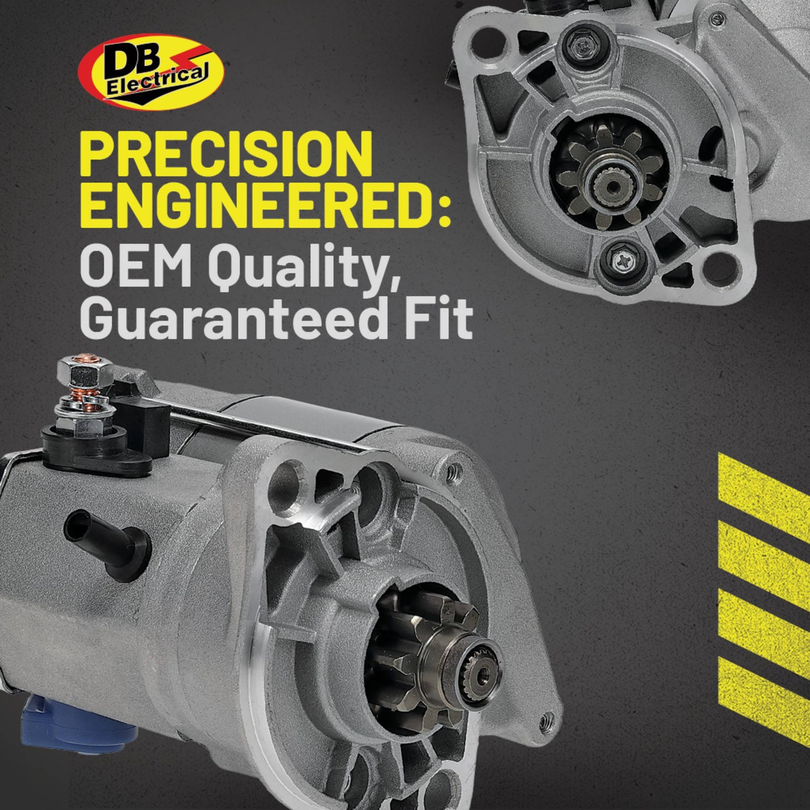 Starter for Kubota Tractor L2350F L235DT L235F L245 L245DT L245HC