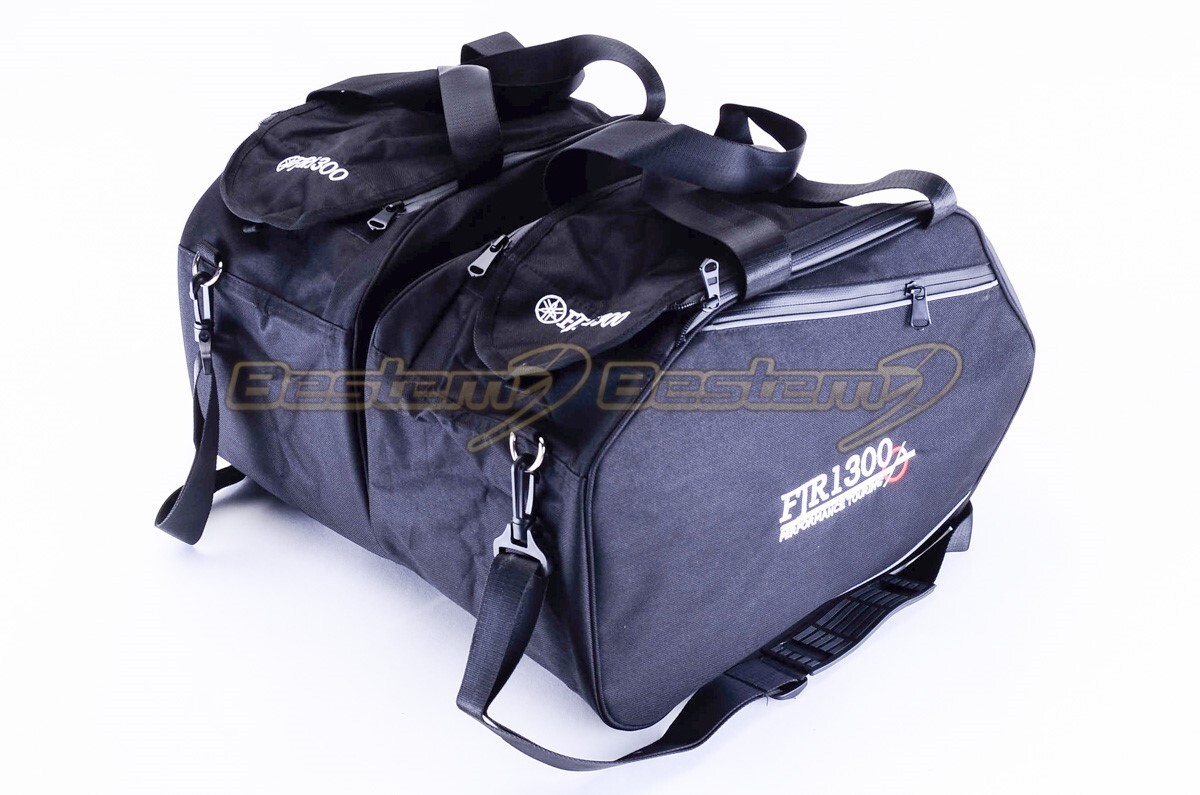 Yamaha FJR1300 FJR 1300 Saddlebag Side Case Trunk Liner Bag Liners Bags, Black