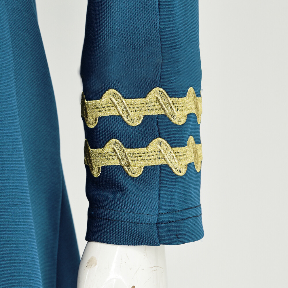 TOS Female Duty Blue Dress Cosplay The Original Series Starfleet Uniform Costume