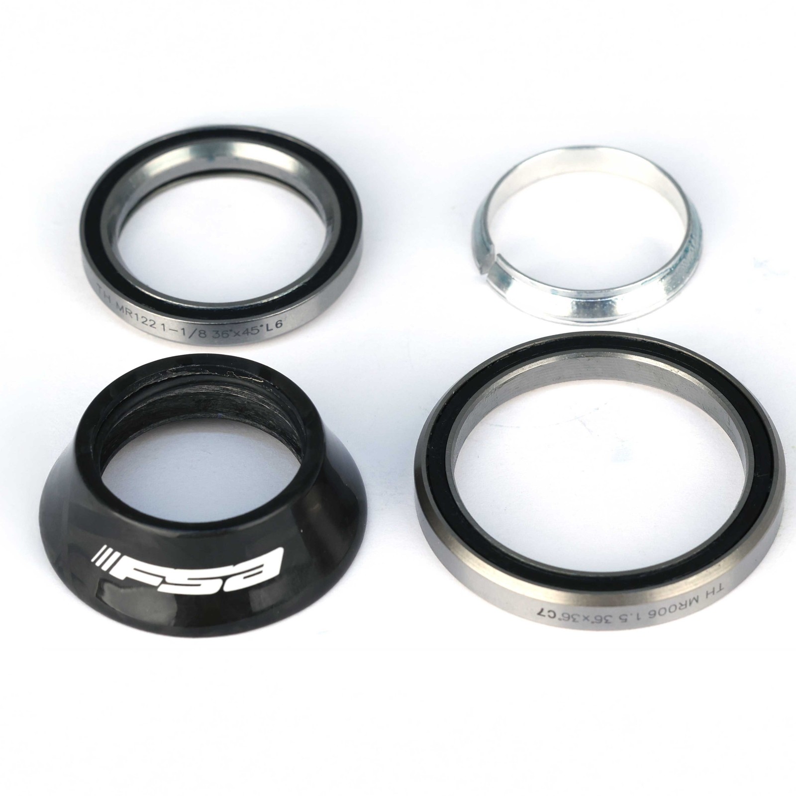 FSA IS Integrated 1 1/8 Carbon Headset, NO.64CF/45