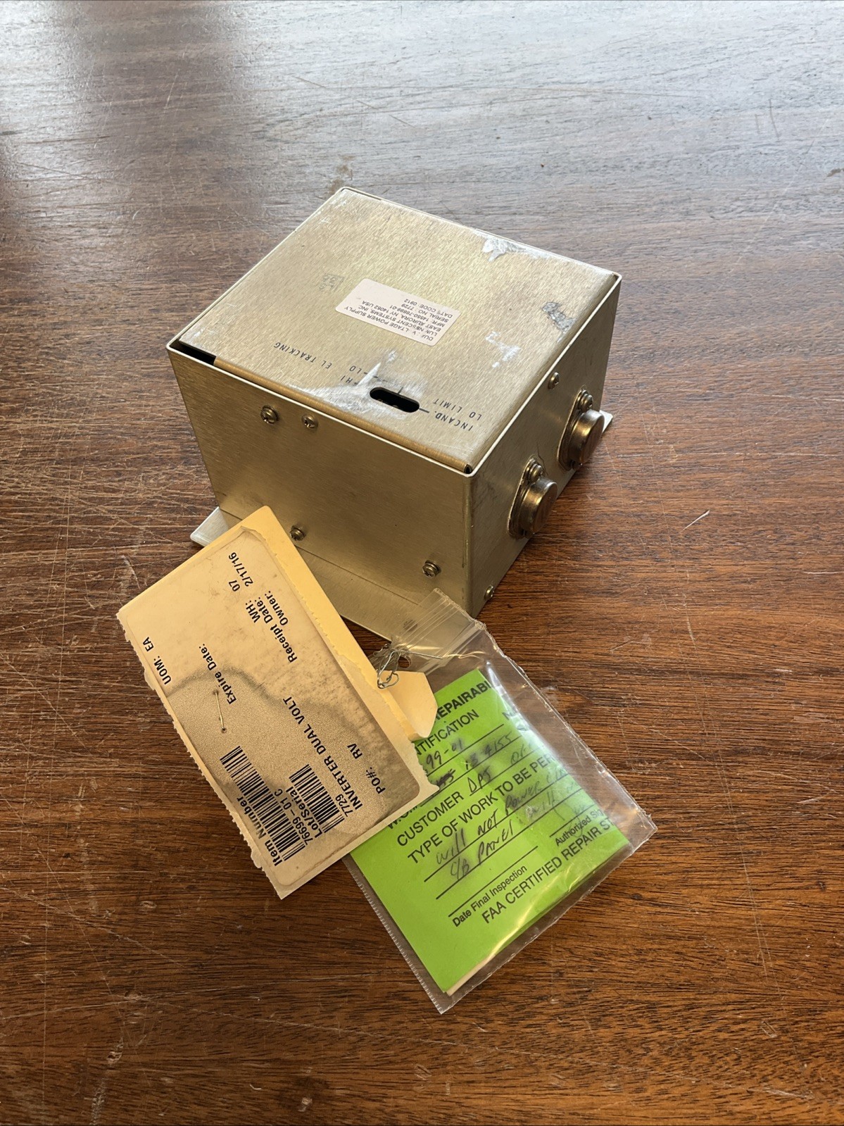 Textron Dual Voltage Inverter P/N 76699-01