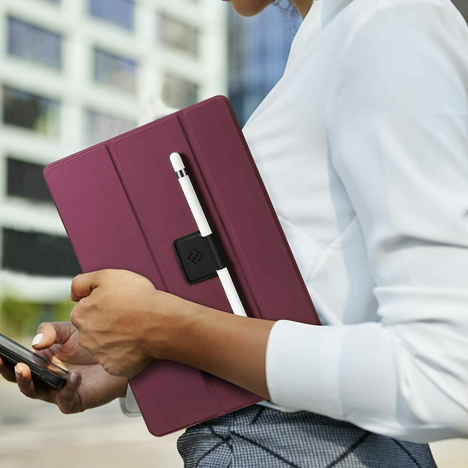 [4 Pack] Pen Loop Holder for Apple Pencil 1st 2nd Gen Elastic Adhesive Pen Pouch