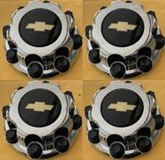 4pcs. Wheel Center Cap FOR 00-08 Chevy Silverado 2500 Truck Chrome 16" 8 Lugs