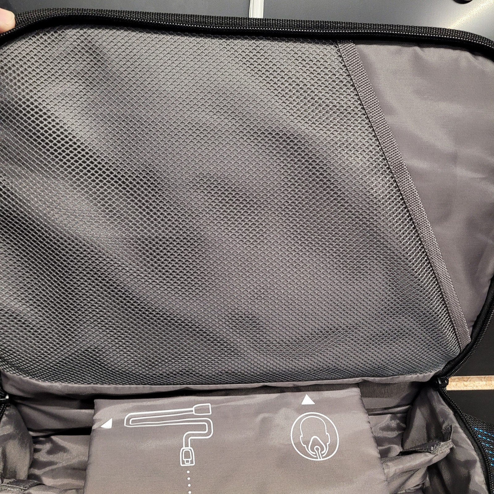 ResMed Airsense 11 Padded CPAP Carry Case W/ Shoulder Strap Gray Travel Bag