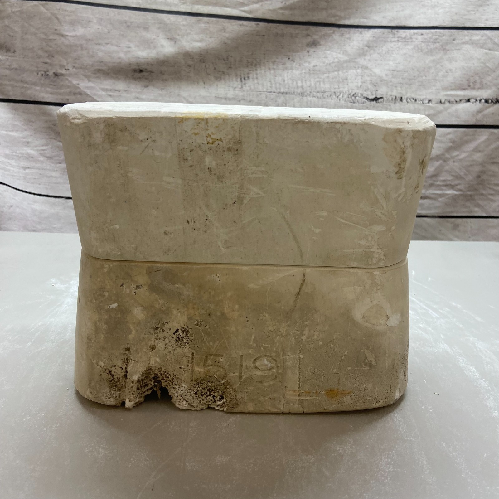 Vintage 1989 Kimple Ceramic Slip Casting Mold Halloween Pumpkin #1519