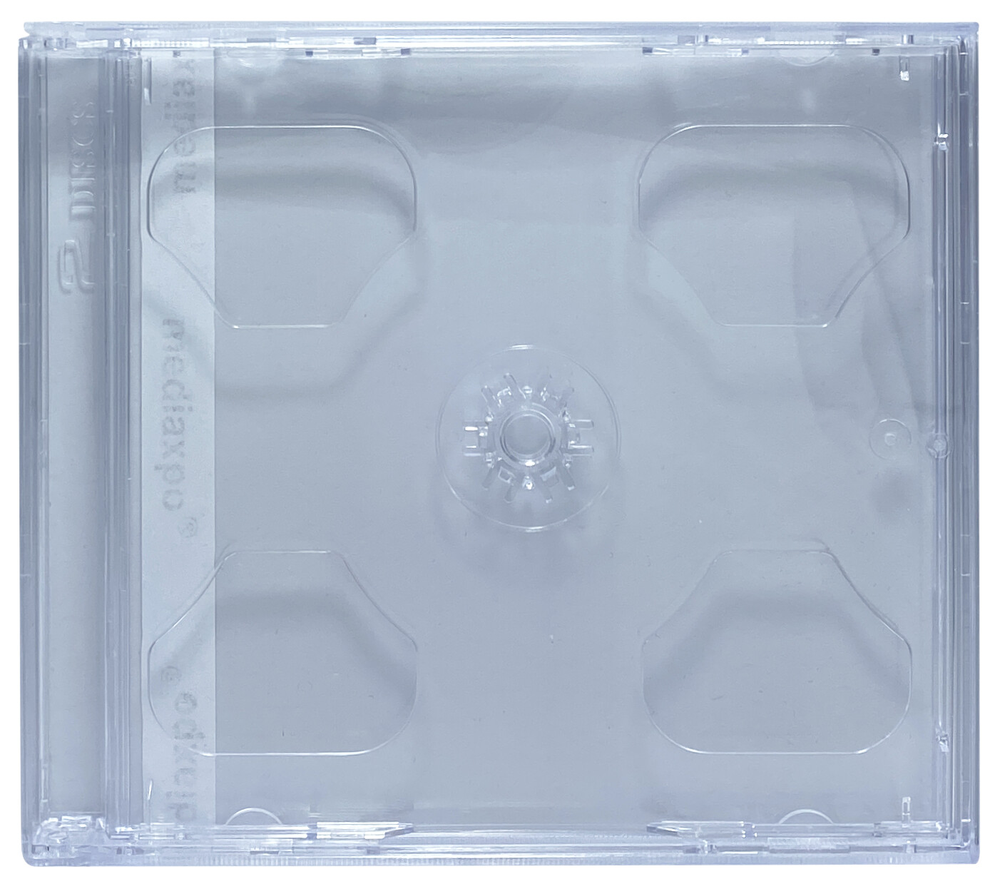 STANDARD Clear Double CD Jewel Case Lot