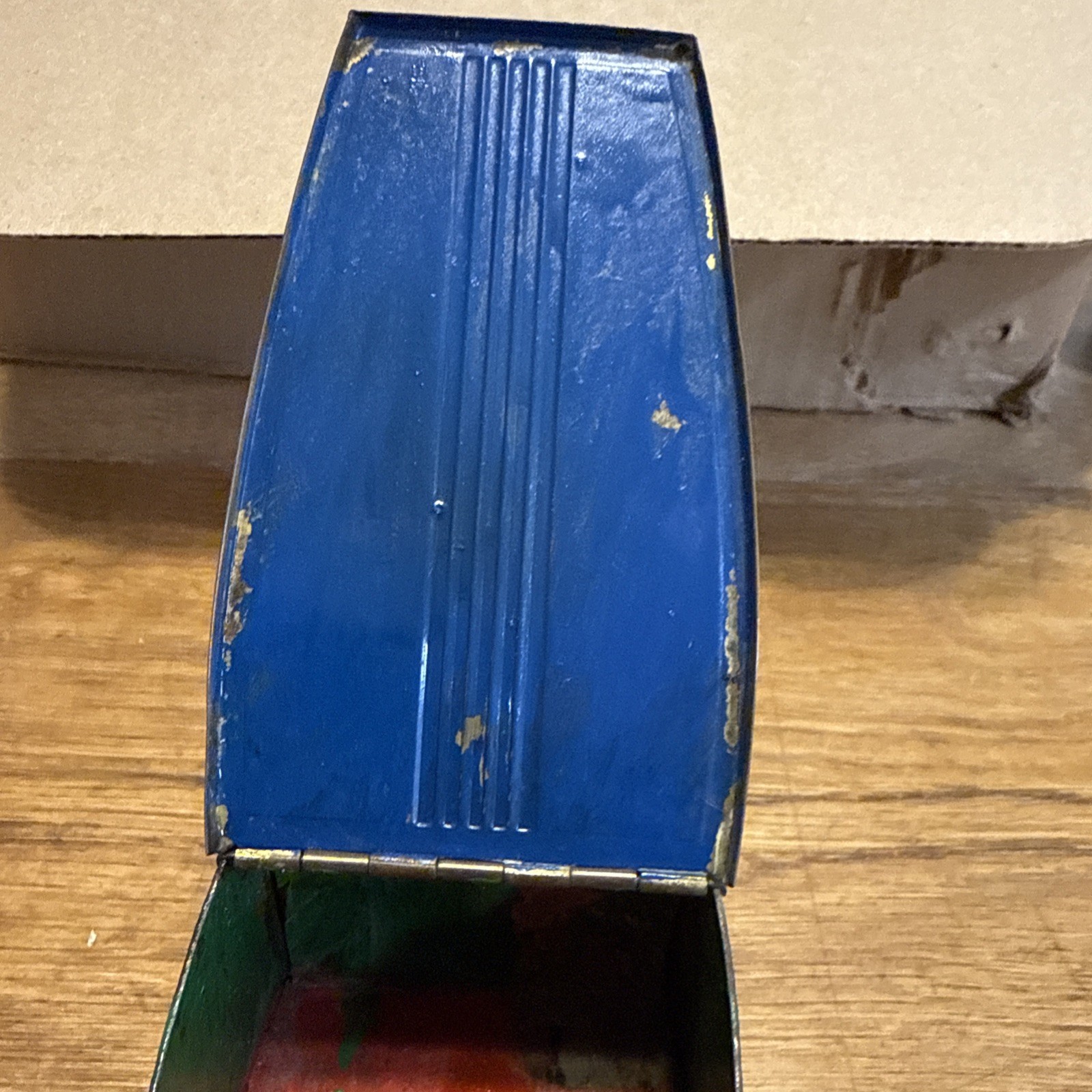 Snuff/Cigarette Box. U.S. Naval Gunboat Copper Dimpled. Rare WW1!! 1940’s