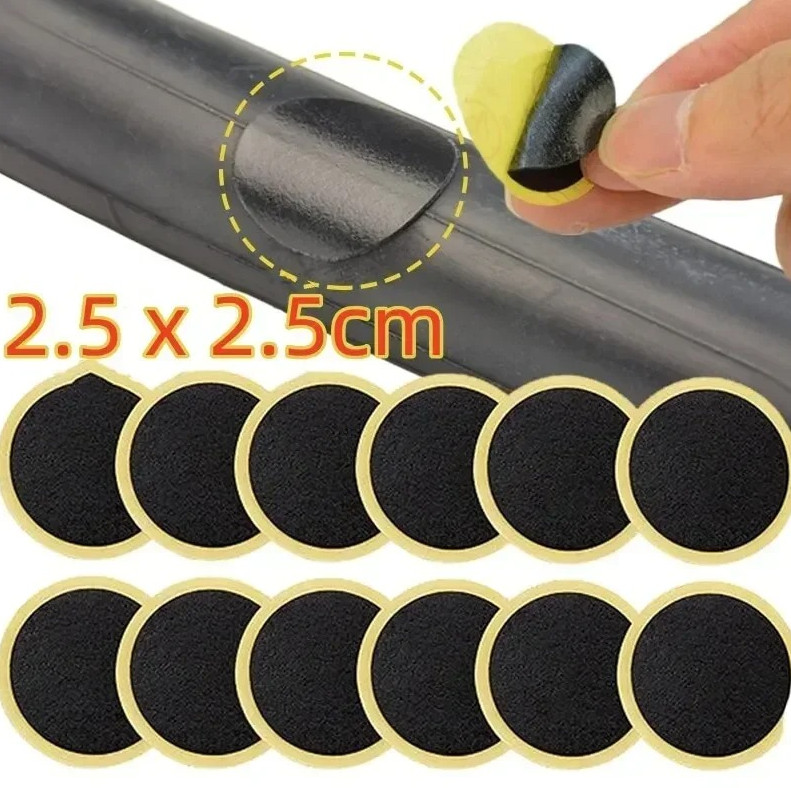 20pcs Glue-Free Bike Tire Patches Self Adhesive Bicycle Tube Repair Kit