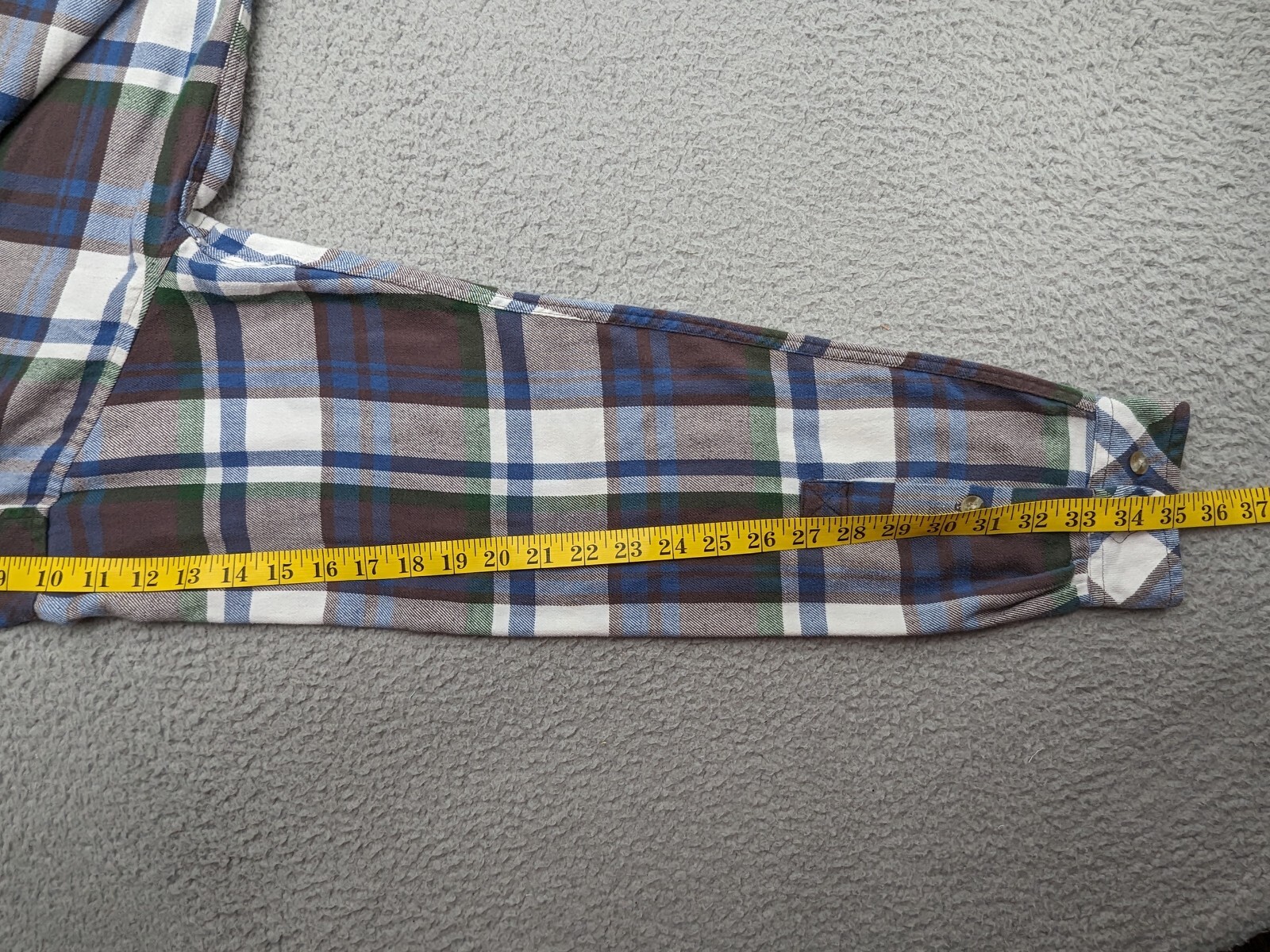 EX OFFICIO Shirt Men's Large Purple Plaid Flannel LS Outdoor Mid-weight