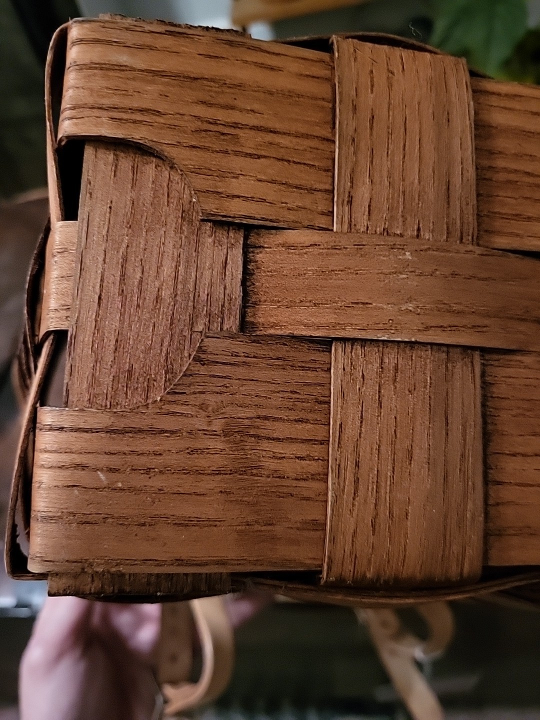 Detroit Bikes Large Front Handlebar Bicycle Walker Basket Honey Peterboro - Ash