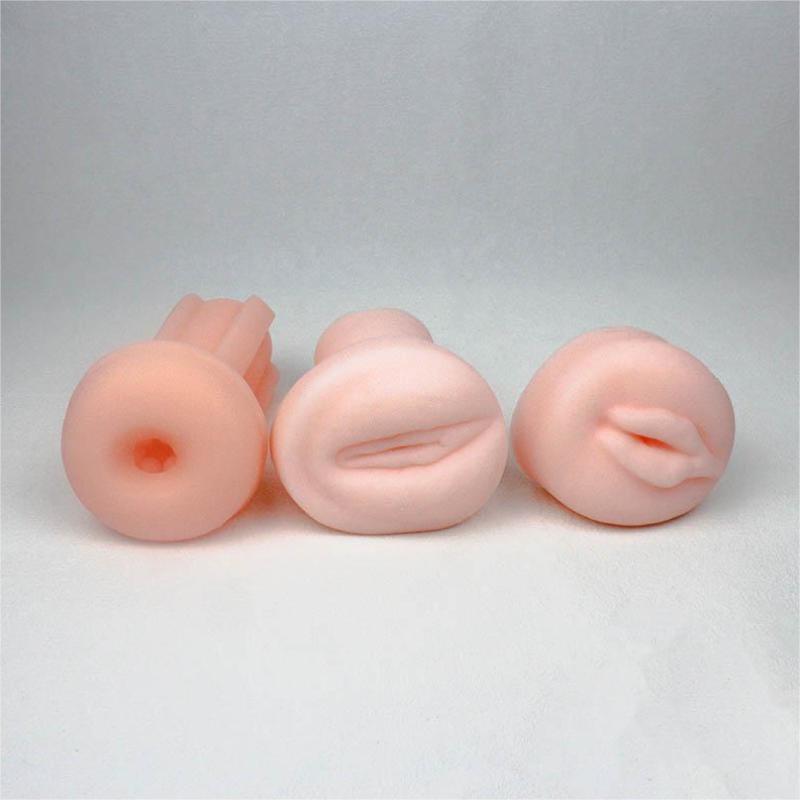 Realistic Silicone Soft Sleeve Insert for Penis Pump Enlagement Vacuum Pump Ring