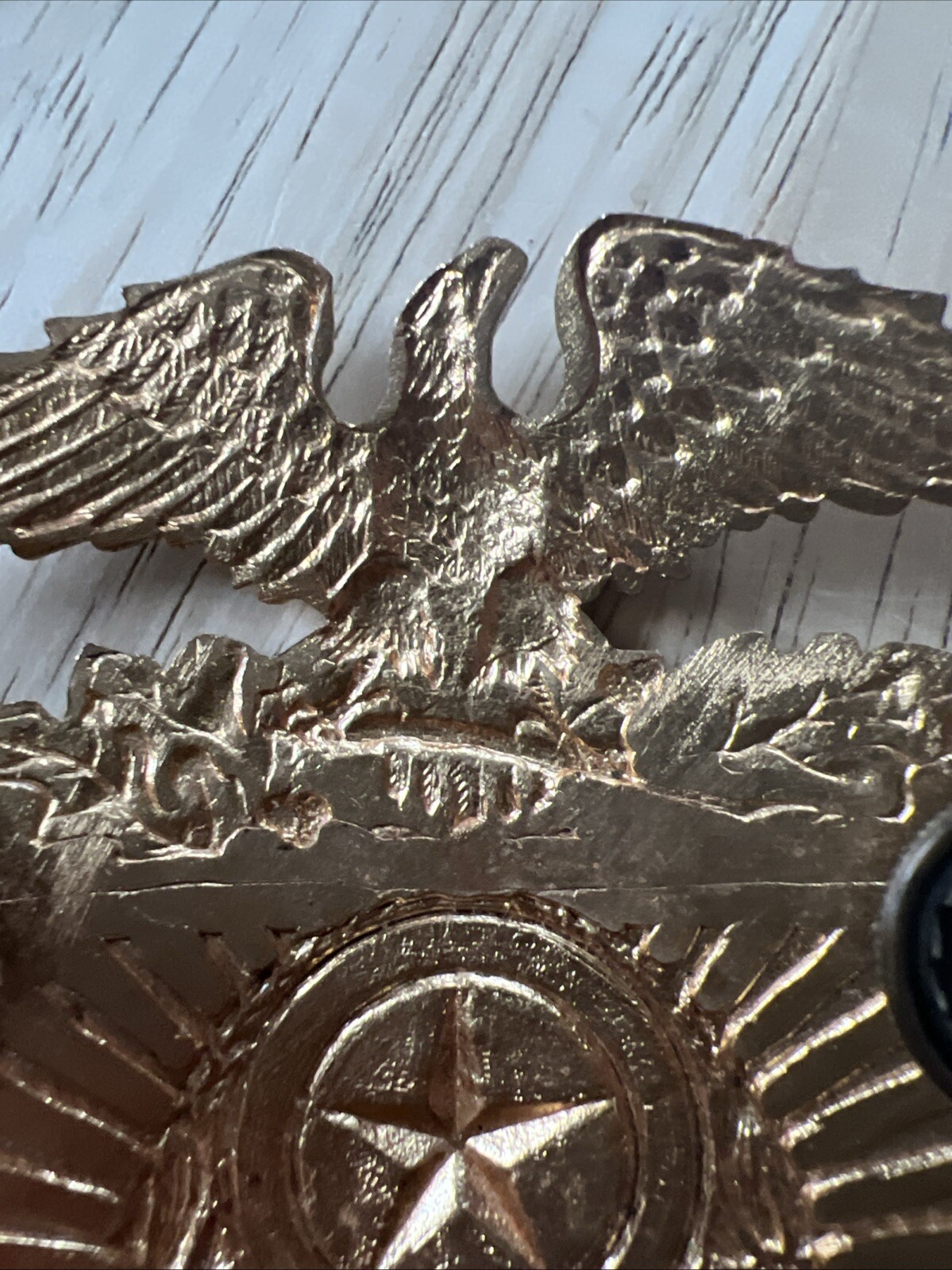 Vintage Double Screwback Special Hat Pin