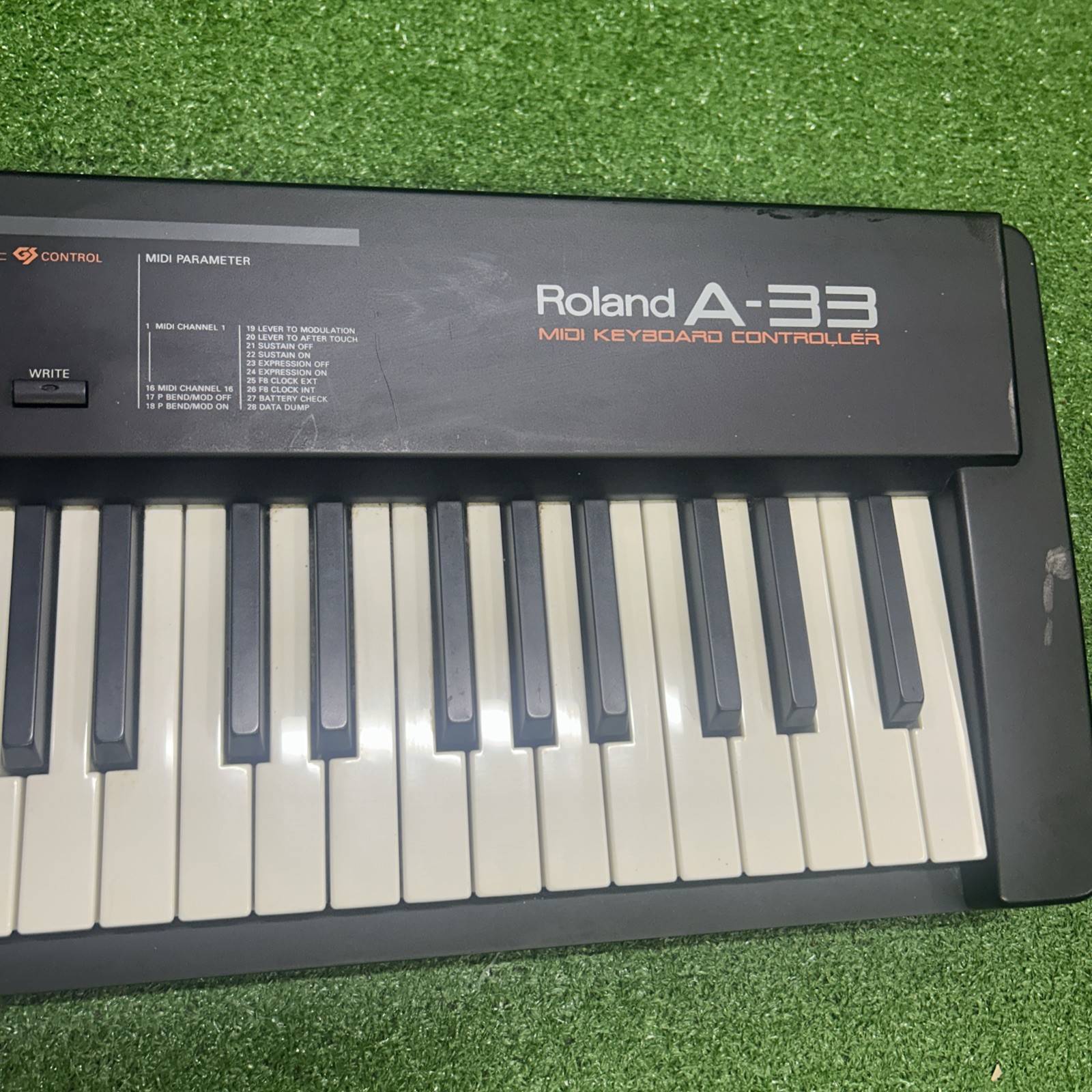 Roland A-33 MIDI Keyboard Controller with 76 Semi-Weighted Keys