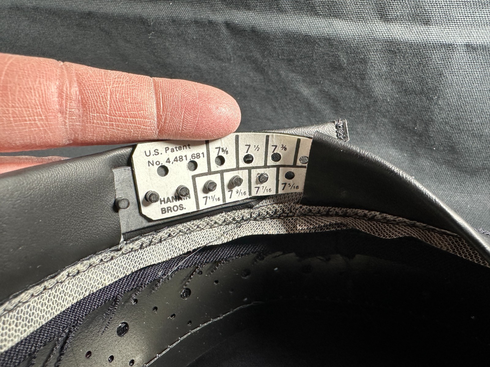 Navy Blue Police Hat