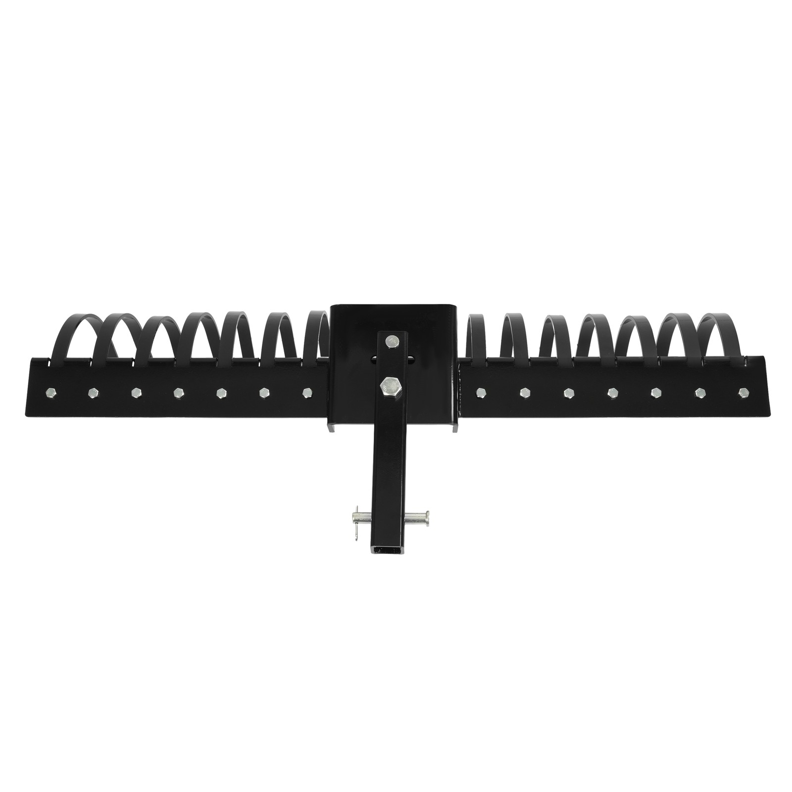 48" Landscape Rake Pine Straw Rake Rock Rake Fits 2" Receiver ATV/UTV Tractors