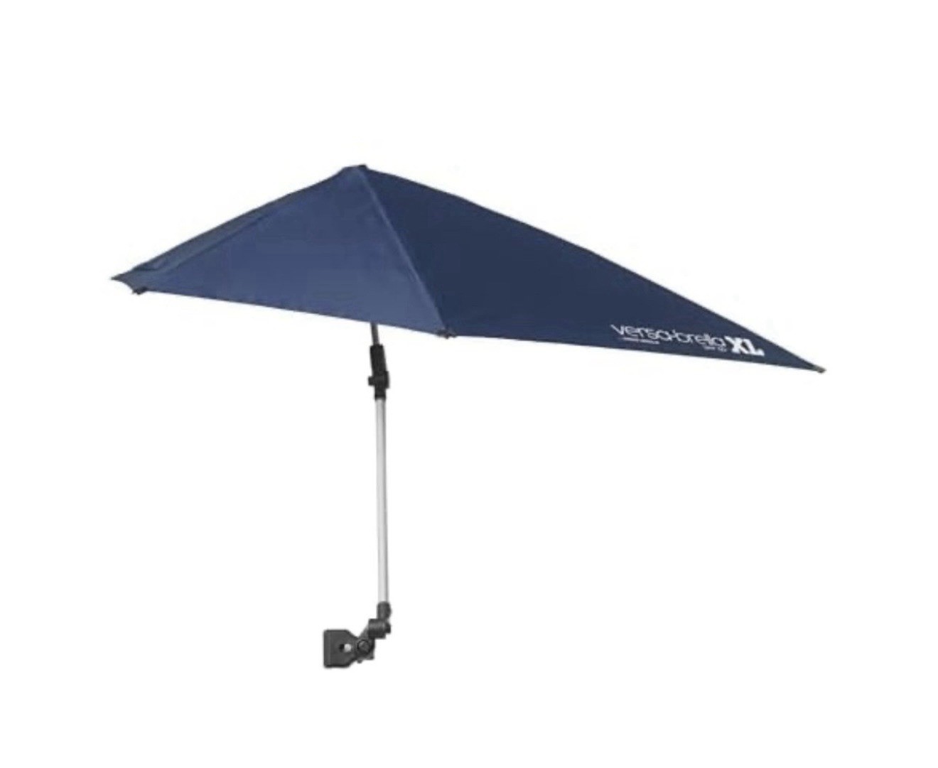 NEW Sport-Brella Versa-Brella XL SPF 50+ Adjustable Umbrella with Clamp Blue