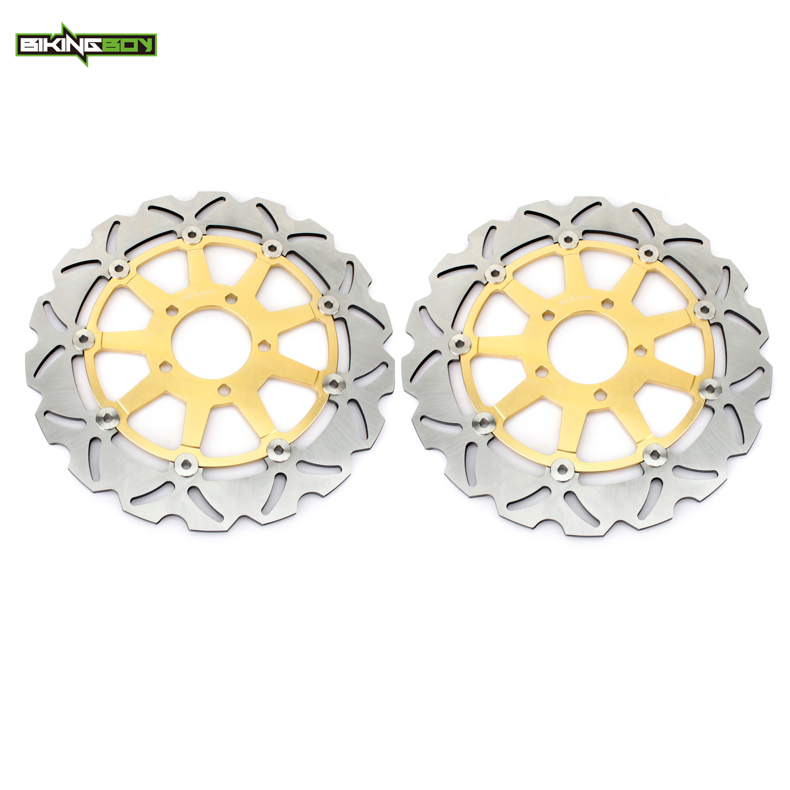 For Suzuki Hayabusa GSX 1300 R 1999-2007 Front Rear Brake Discs Rotors Pads Set