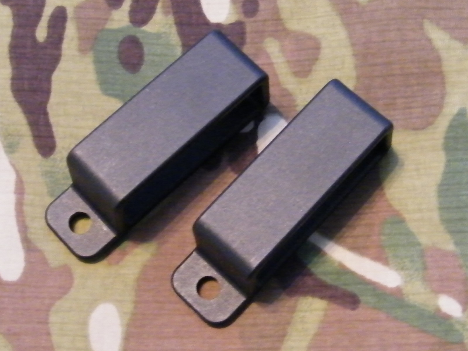 Black Injection Molded Belt Loop 1.75"