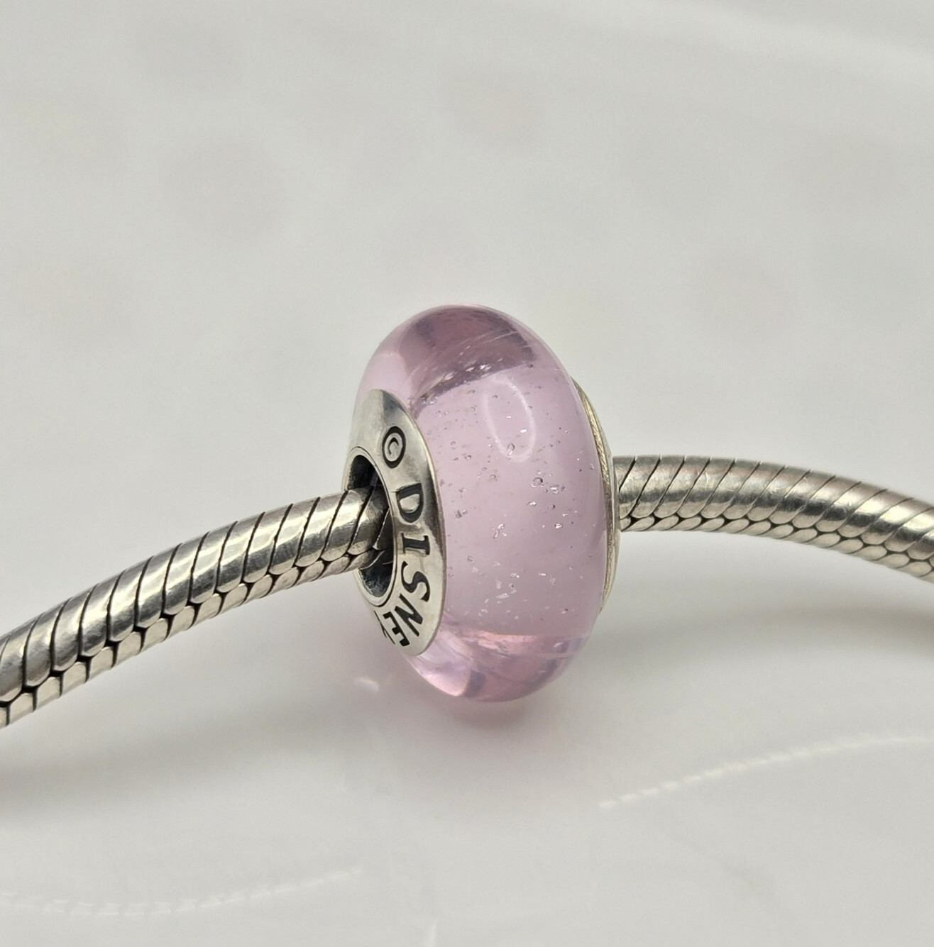 Pandora Disney Aurora Signature Color Murano Glass Charm