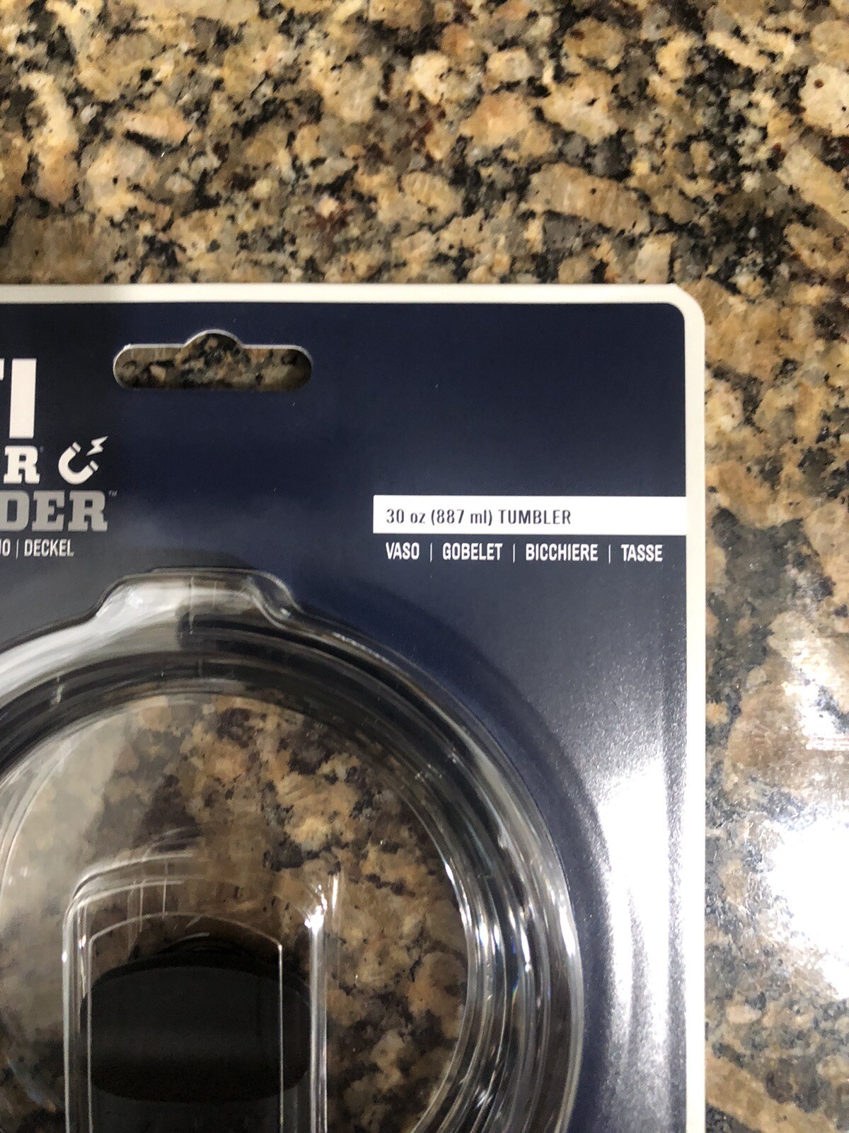 YETI Rambler Lid w/Magslider Clear For 30oz Tumbler, 14oz Mug, 26oz Cup (New)