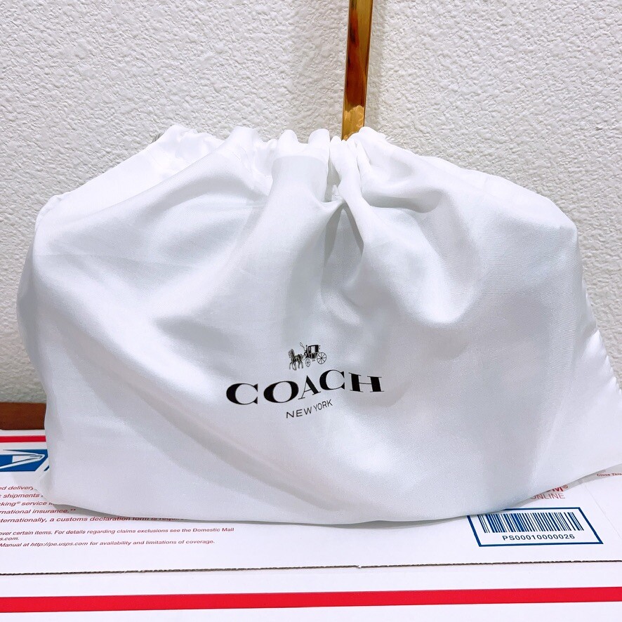 New Coach Retail 100% authentic silk dust bag