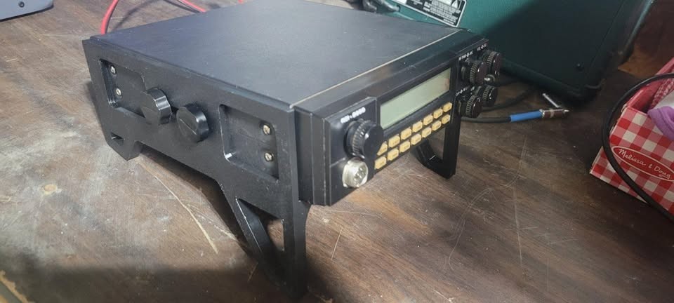 Universal bracket for a mobile cb great if you use your mobile as a base rci2950