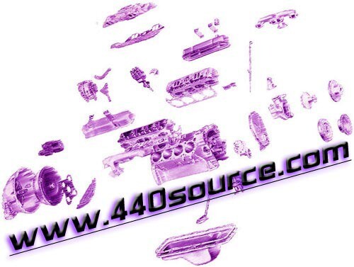 Billet SFI Elastomer Damper - Thick (Hemi) Style for Mopar BB 383 440 FREE SHIP!