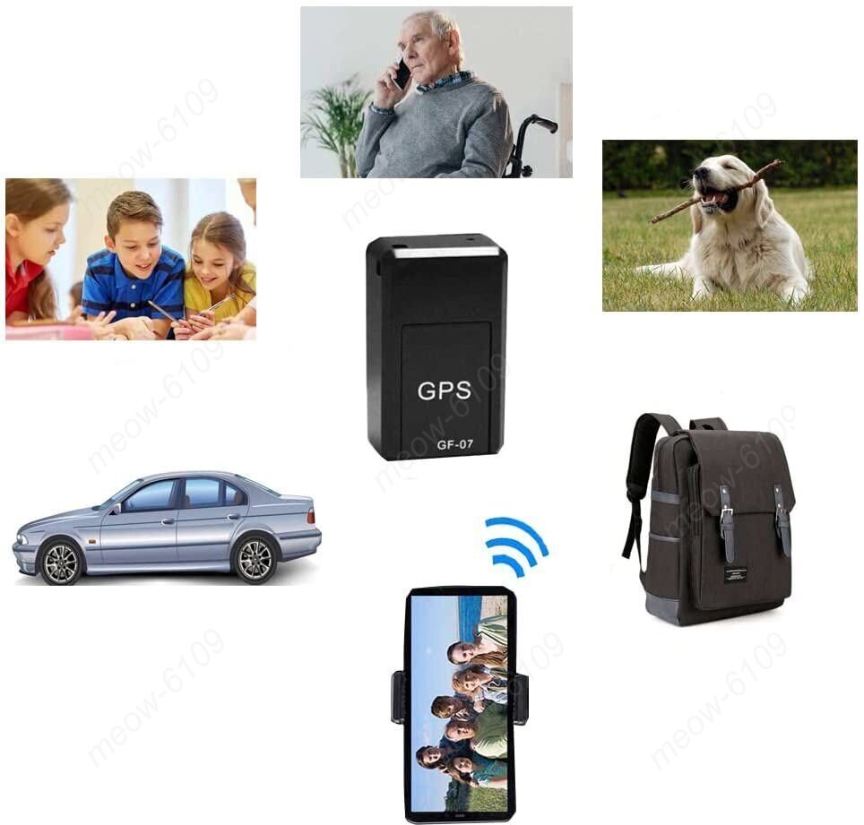 Mini Magnetic GF07 GPS Tracker Real-time Car Truck Vehicle Locator GSM GPRS 2G