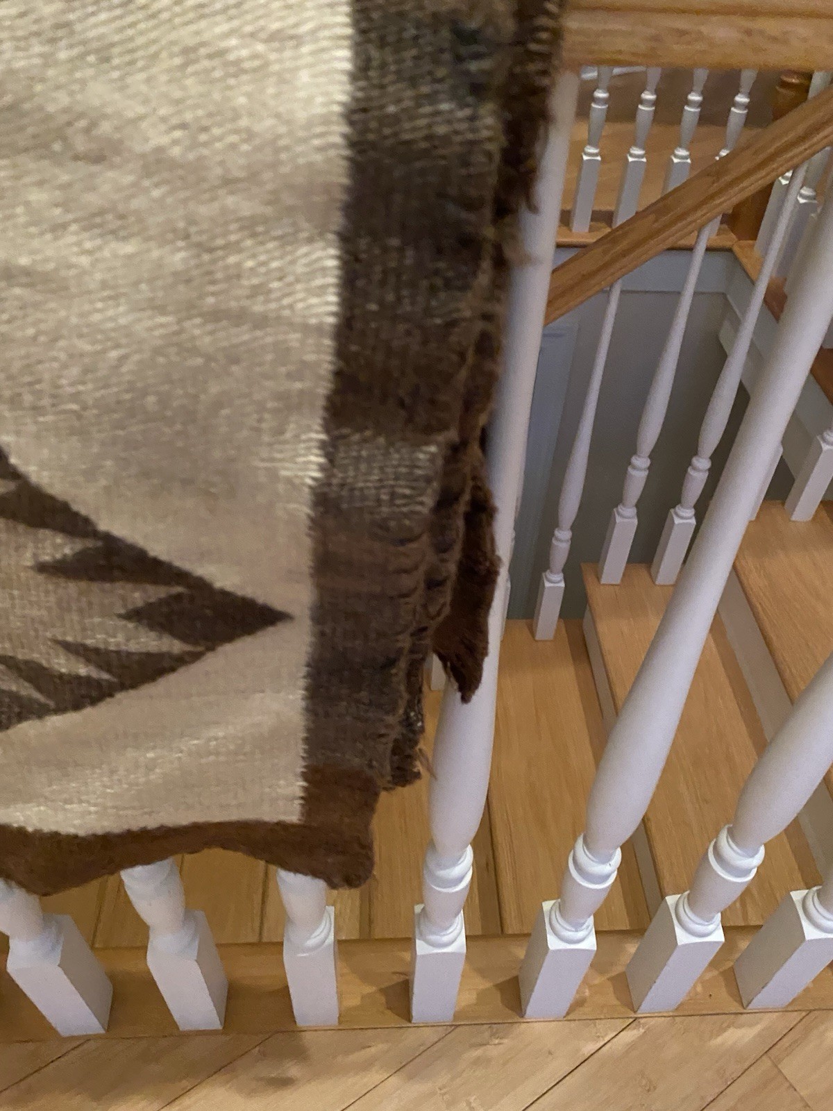 Antique Navajo Trading Post Rug Ganado Western Reservation 1915 Native American