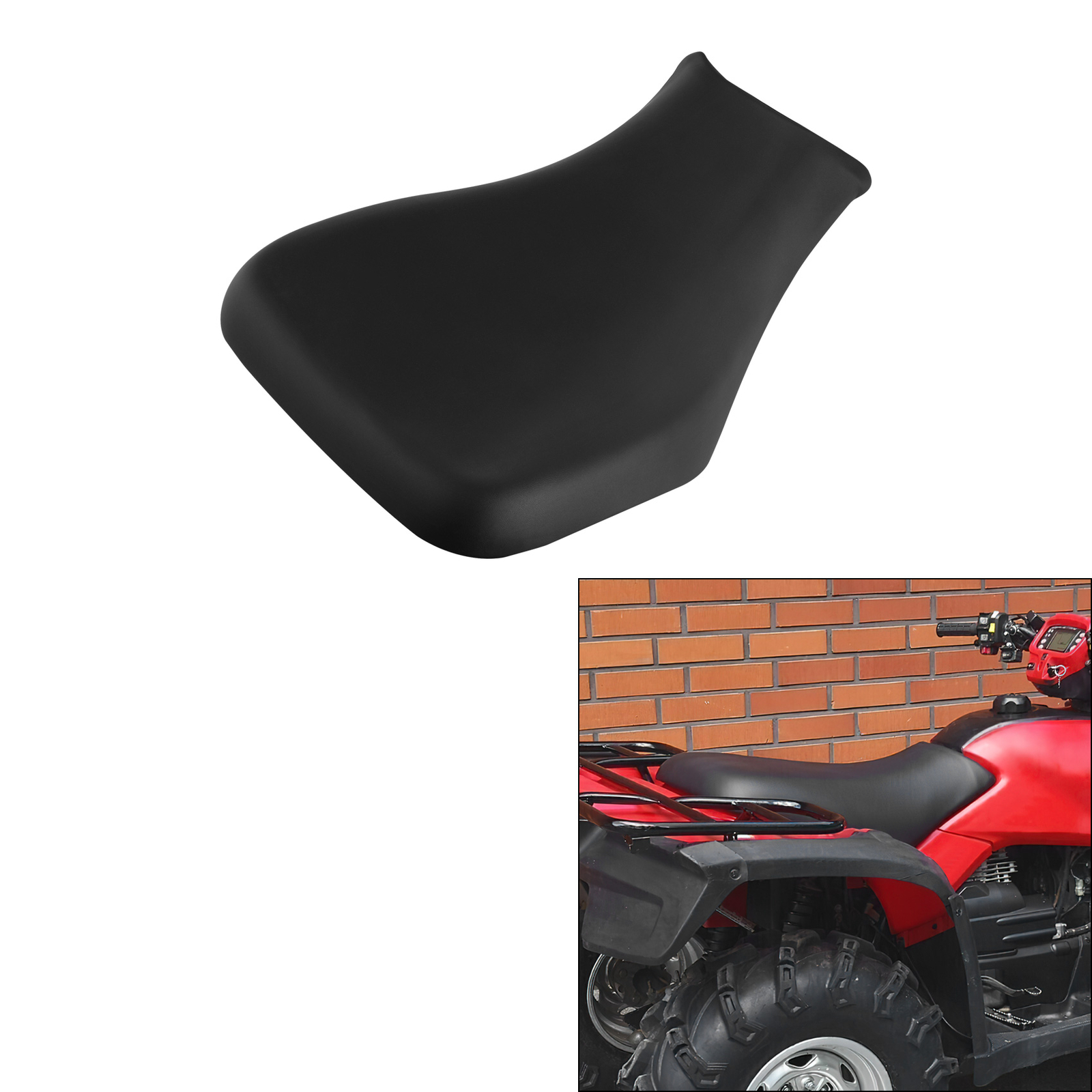 Complete Seat Fit For Honda Foreman Rubicon 500 TRX500FA 4x4 2005-2014 Black ATV
