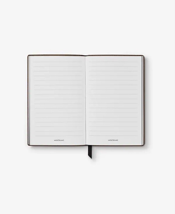 Montblanc Leather #148 Extreme 3.0Lavender Grey Lined Silver Cut Pocket Notebook