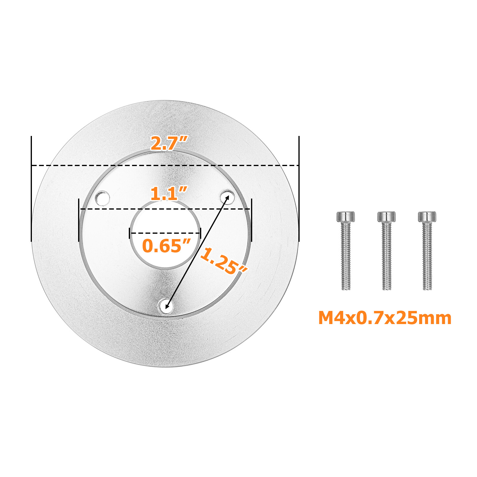 Crankshaft+Alternator+Water Pump V-Belt Pulley Kit For Small Block Ford 302 351C