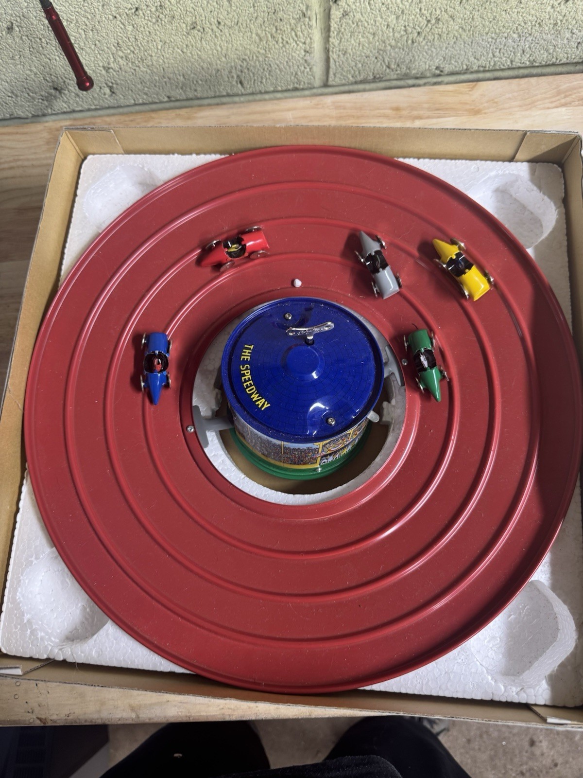 Schylling Speedway Auto Racer Five Tin Cars