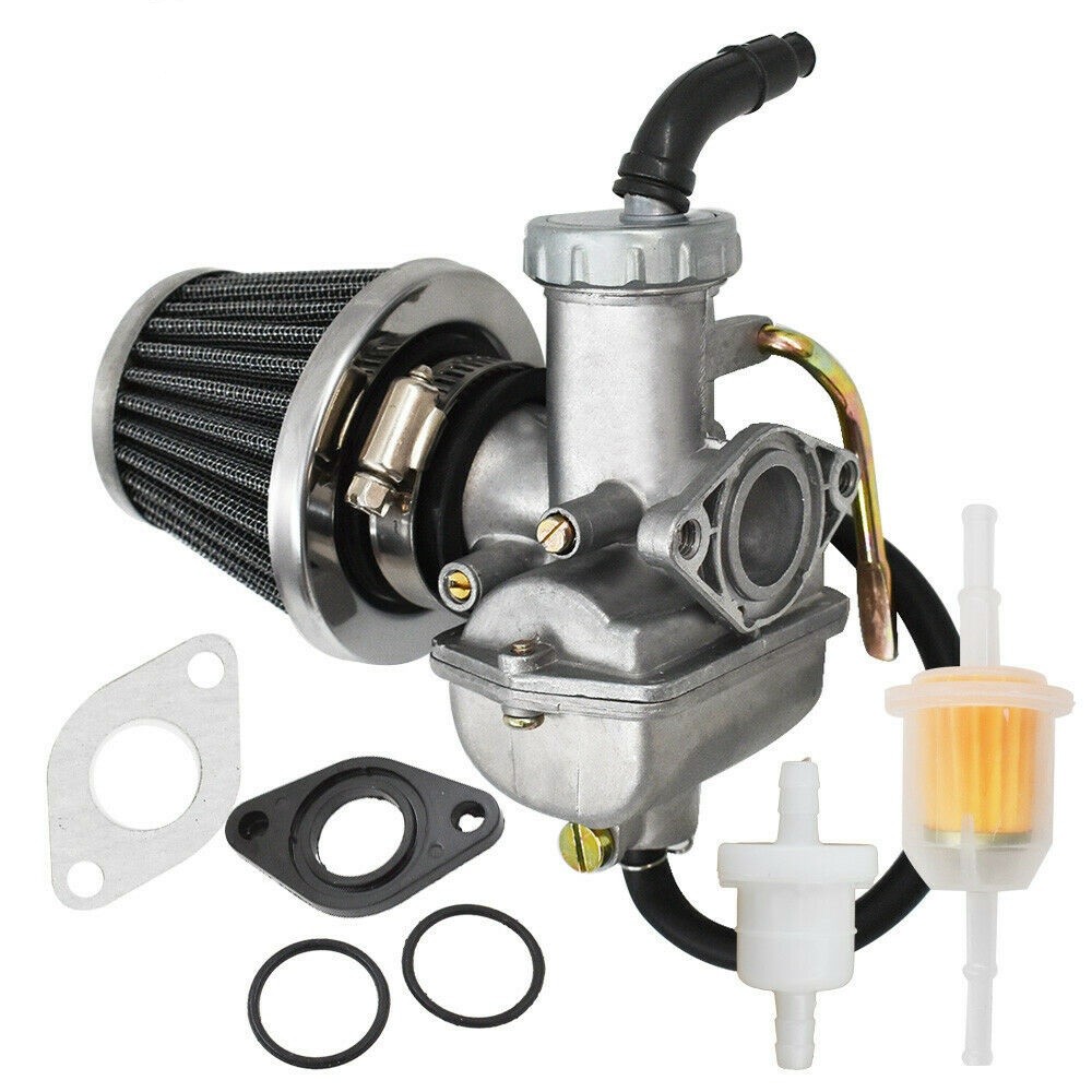 PZ20 Carburetor For 50cc 70cc 90cc 110cc 125cc ATV Quad Dirt Pit Bike Go Karts