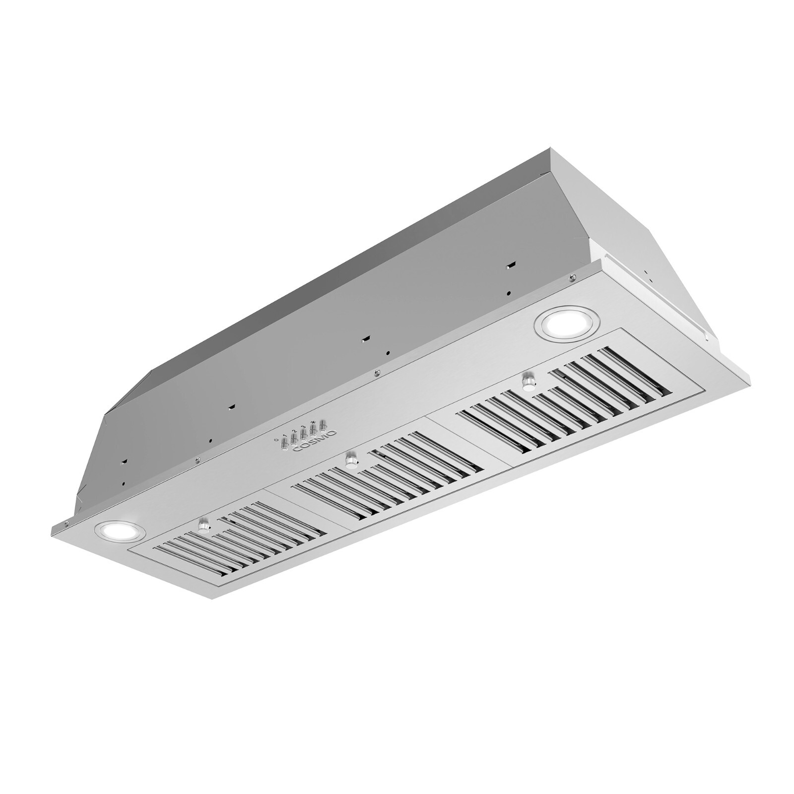 36 in Insert Range Hood (OPEN BOX) 3-Prong Plug, Stainless Steel, LED