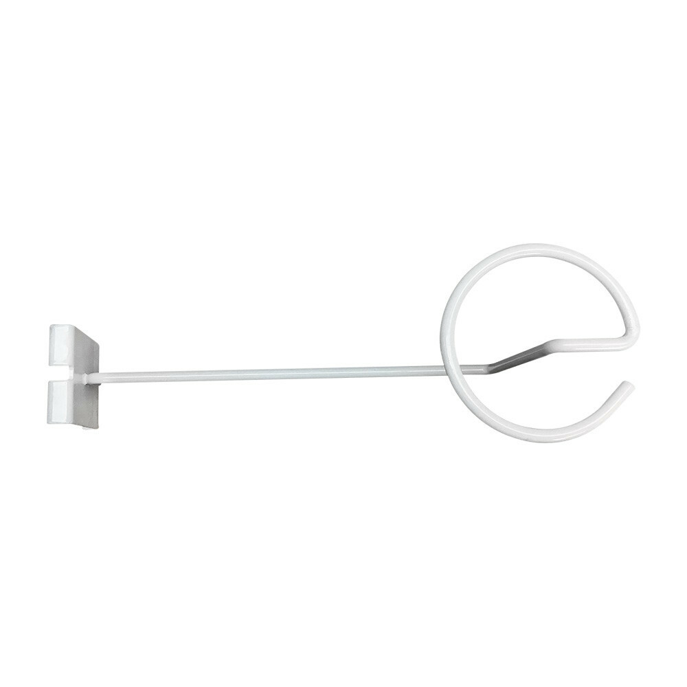 4 Pc White Hat Hanger Gridwall Hooks Slat Panels Cap Rack Faceout Retail Display