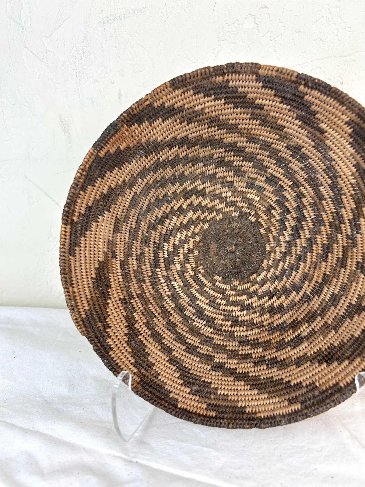 Museum Quality Whirlwind Tohono O'odham Pima Basket