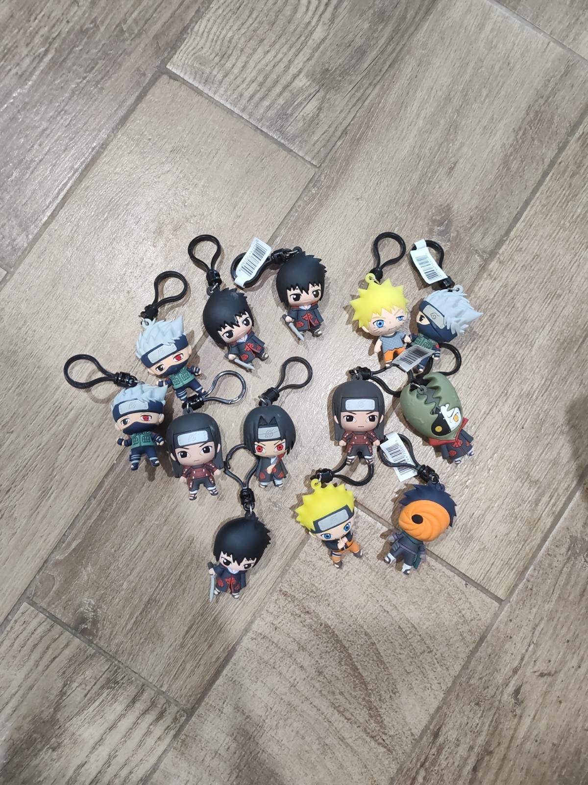 🥷Naruto Shippuden Monogram Figural Bag Clips Multiple Series Pick Any Character