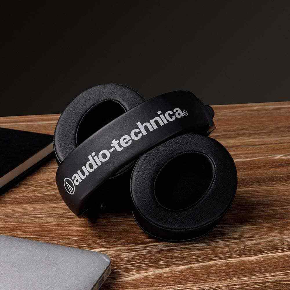 Wicked Cushions Replacement Ear Pads For Audio Technica ATH M50X - Black