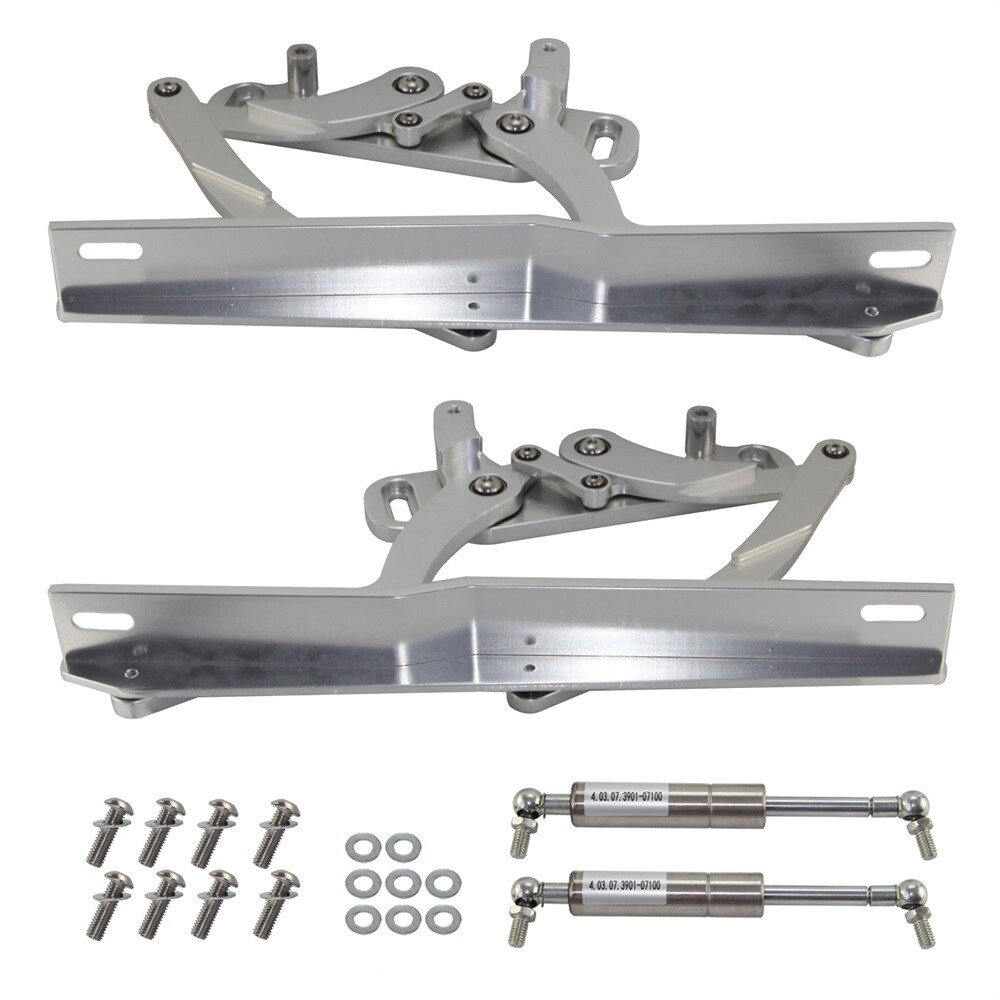 Billet Hood Hinge Kit Pair For Chevrolet Camaro & Pontiac Firebird 1970-1981