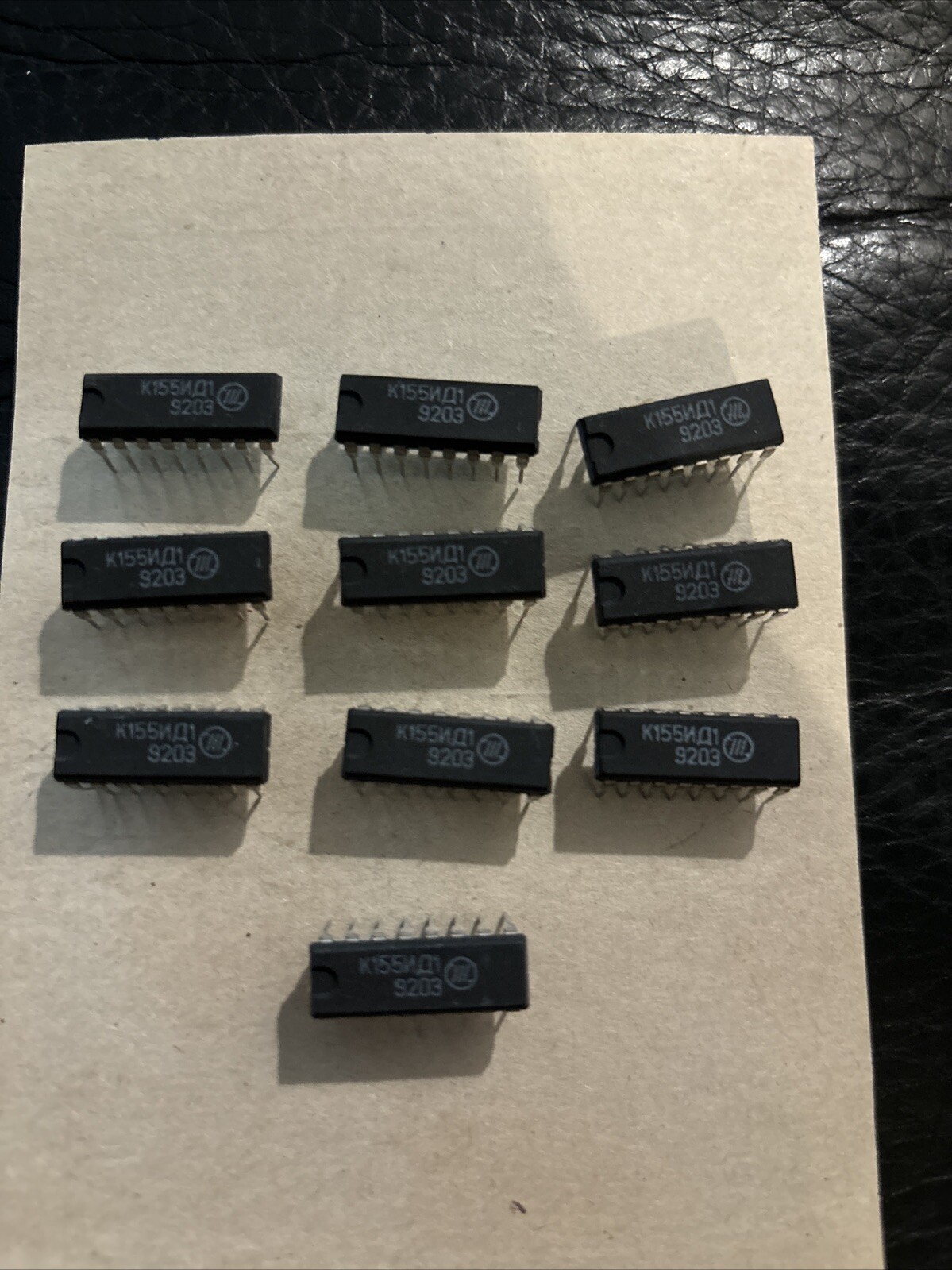 10 Piece K155ID1 (SN74141) Driver for Nixie Tubes Microcircuit