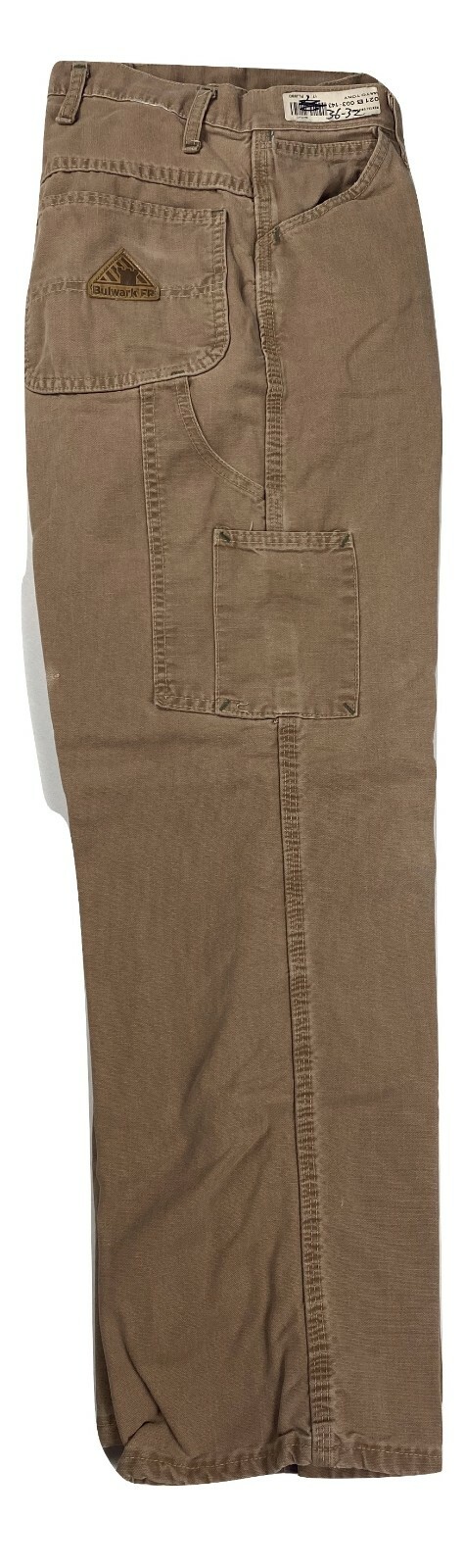 Bulwark Flame Resistant Dungarees Hammer Loop Carpenter Pants FR Midweight CAT2