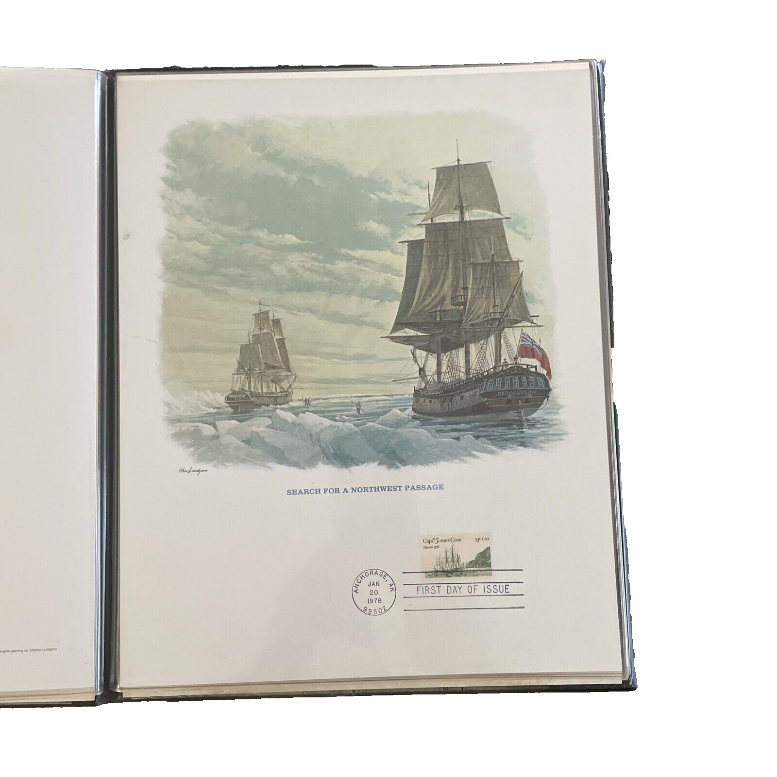 The Captain Cook Commemorative First Day Issue Collection by Fleetwood