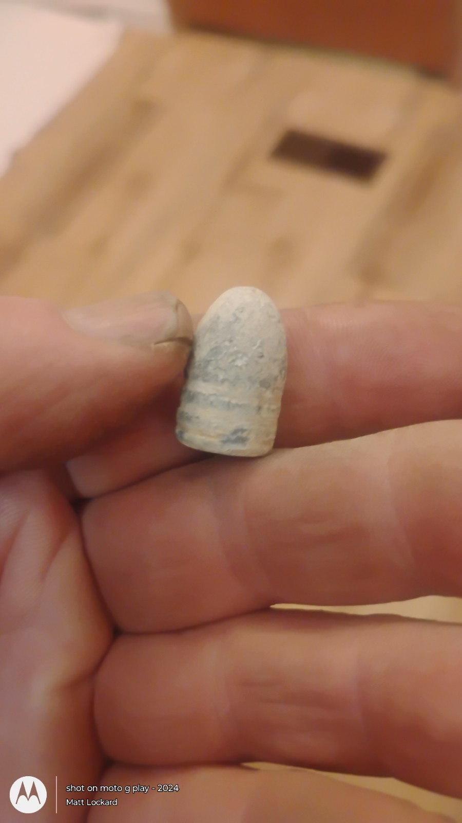 Civil War Gatling Gun Bullet M&M #142